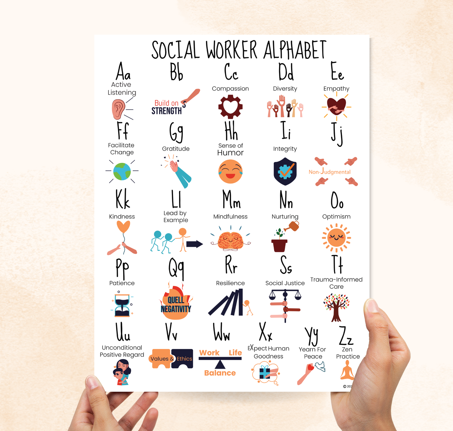 Social Worker Alphabet 