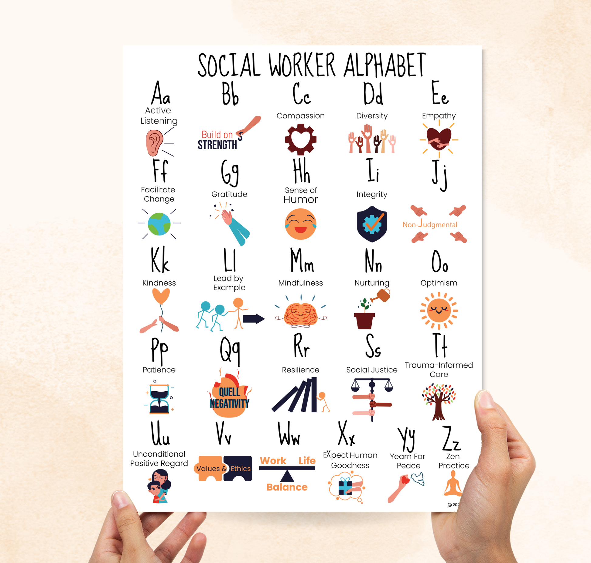 Social Worker Alphabet 