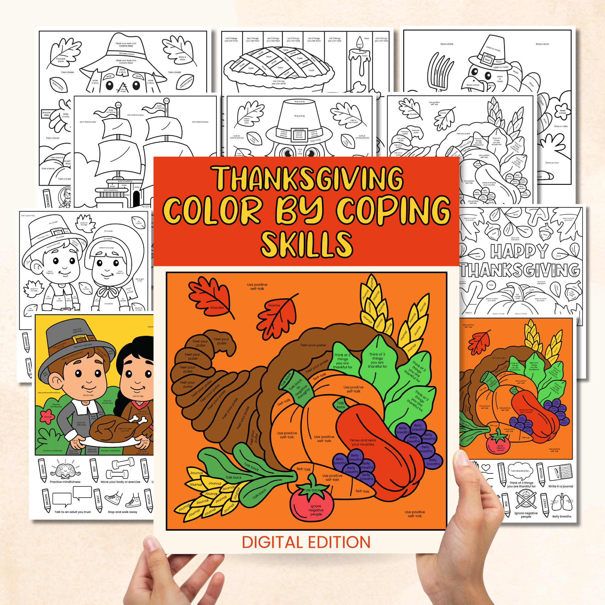 thanksgiving-color-by-coping-skills-coloring-pages-mental-health-center-kids