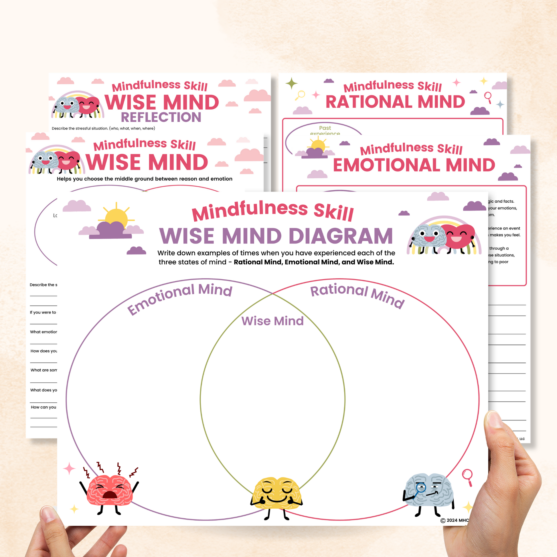 wise mind dbt worksheets