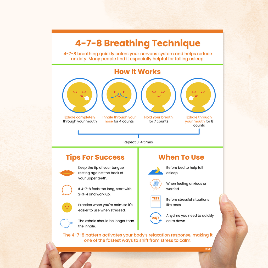 4-7-8 breathing technique