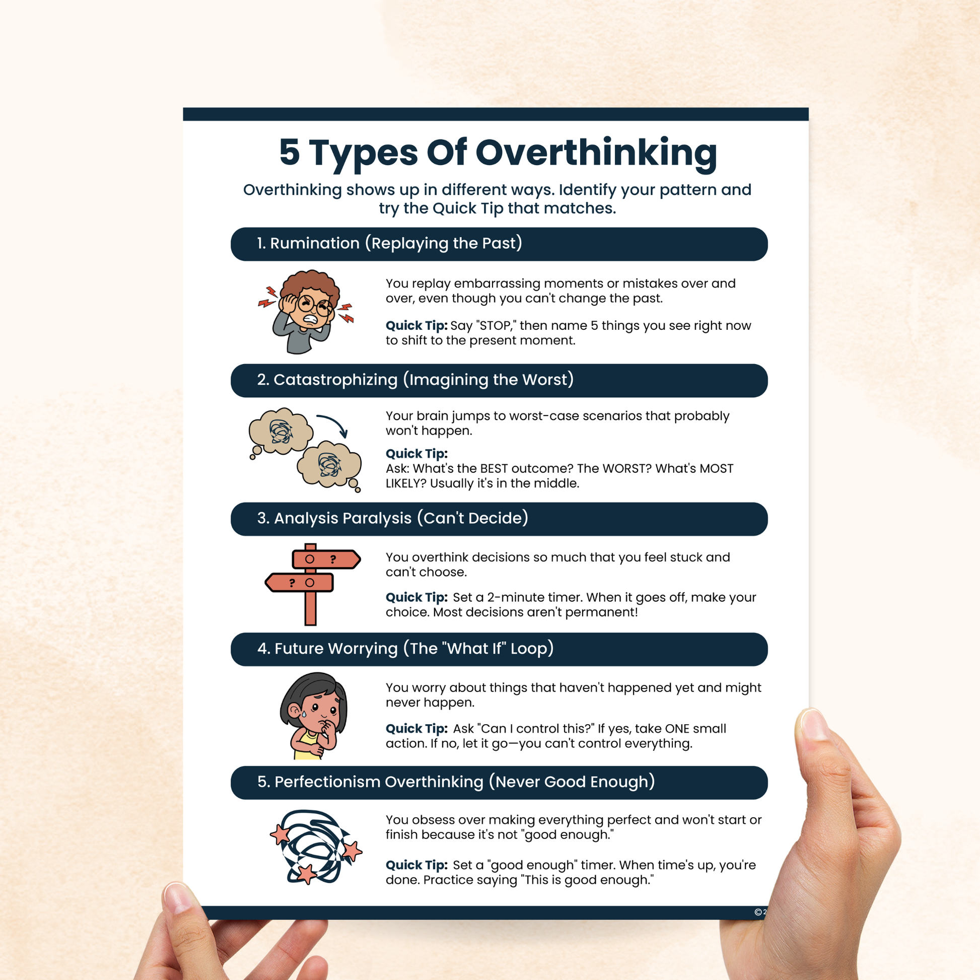 types of overthinking