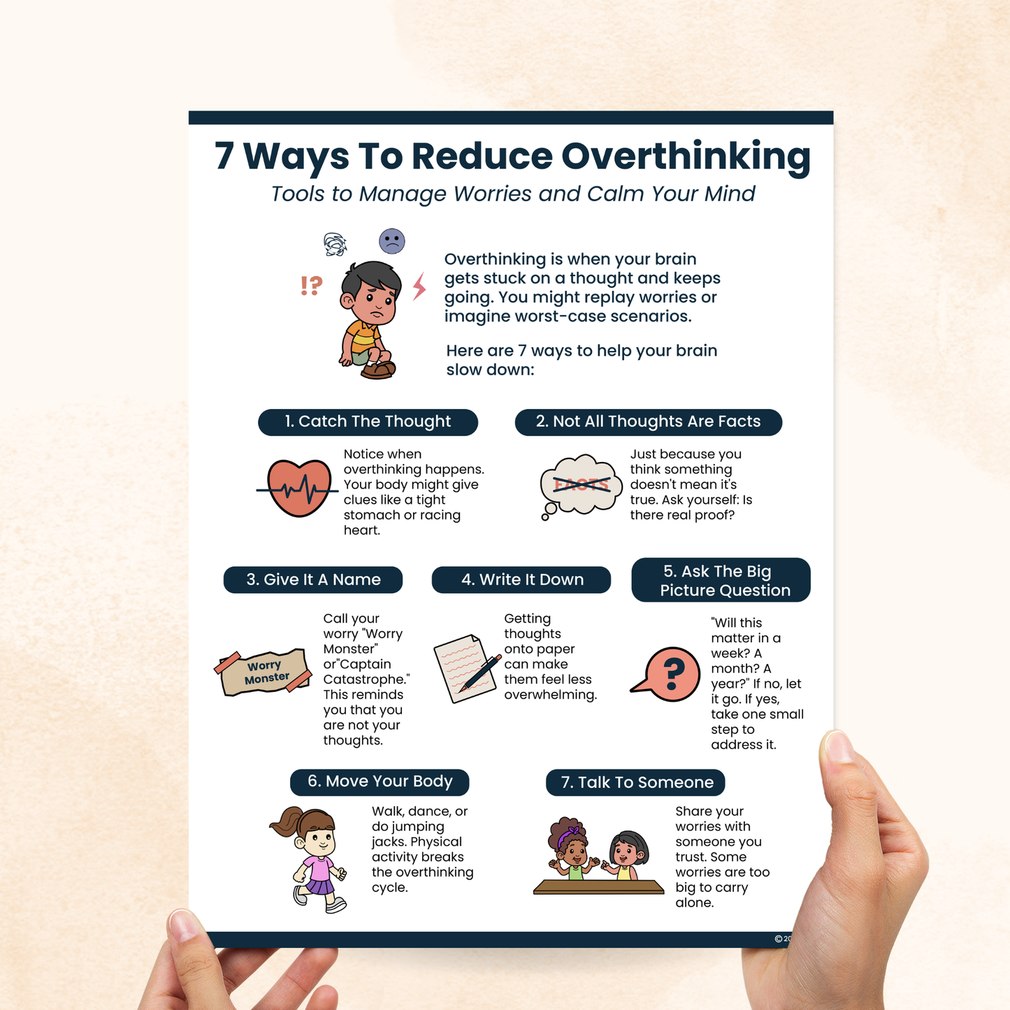 ways to reduce overthinking