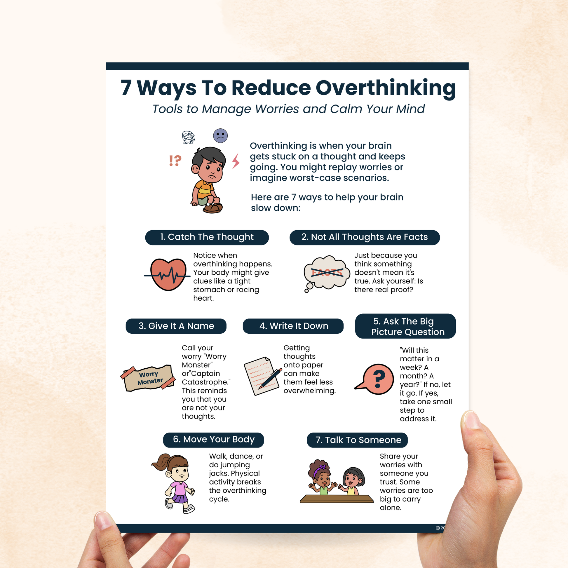 ways to reduce overthinking
