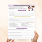 accepting compliments social skills worksheet