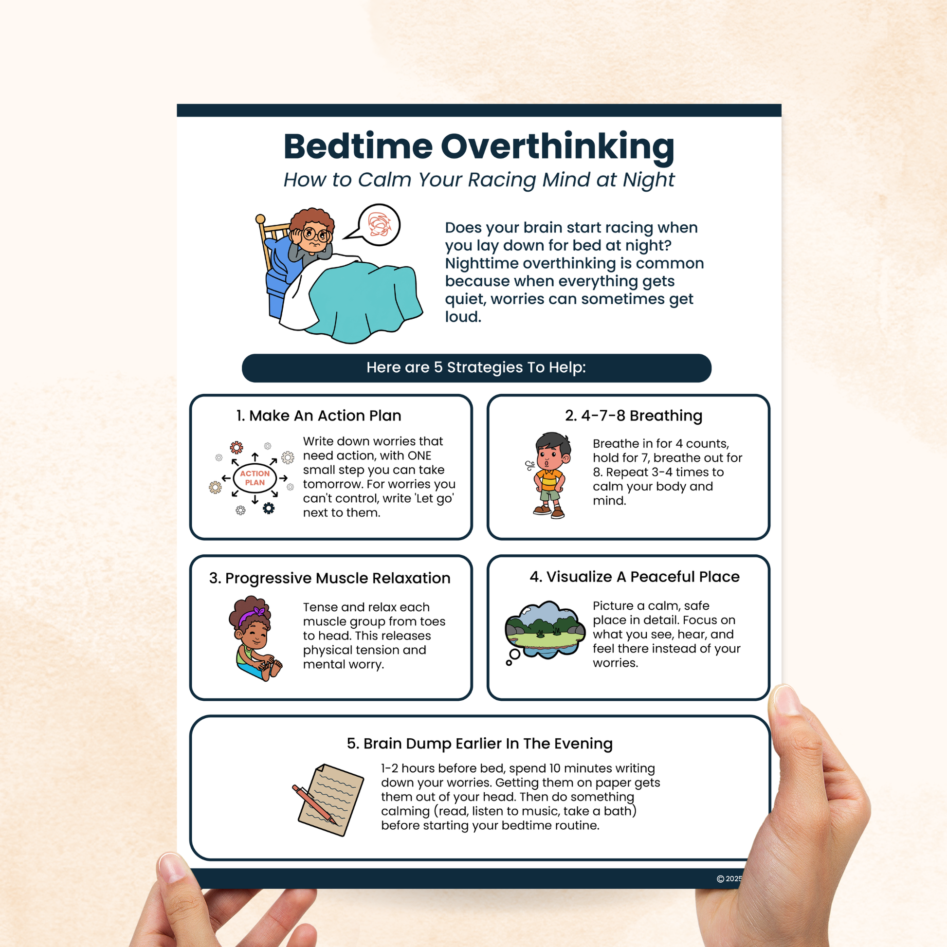 bedtime overthinking