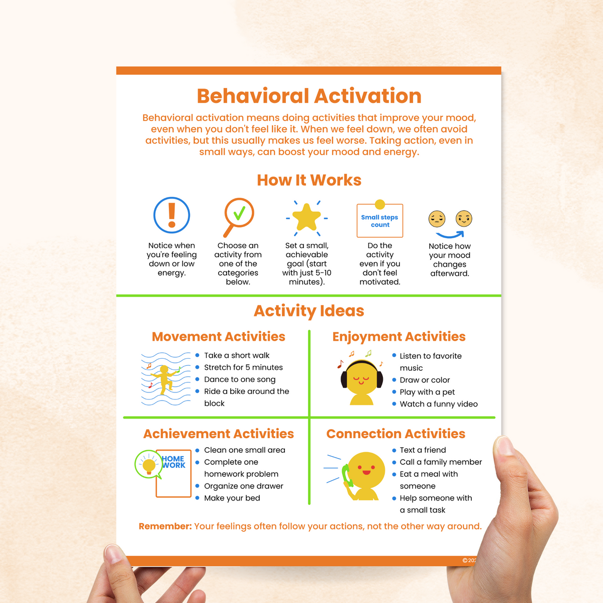 Behavioral Activation (PDF) – Mental Health Center Kids