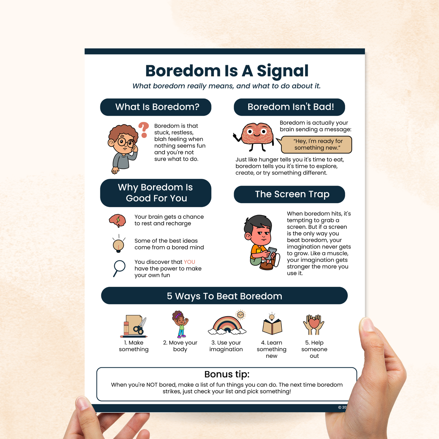 boredom is a signal