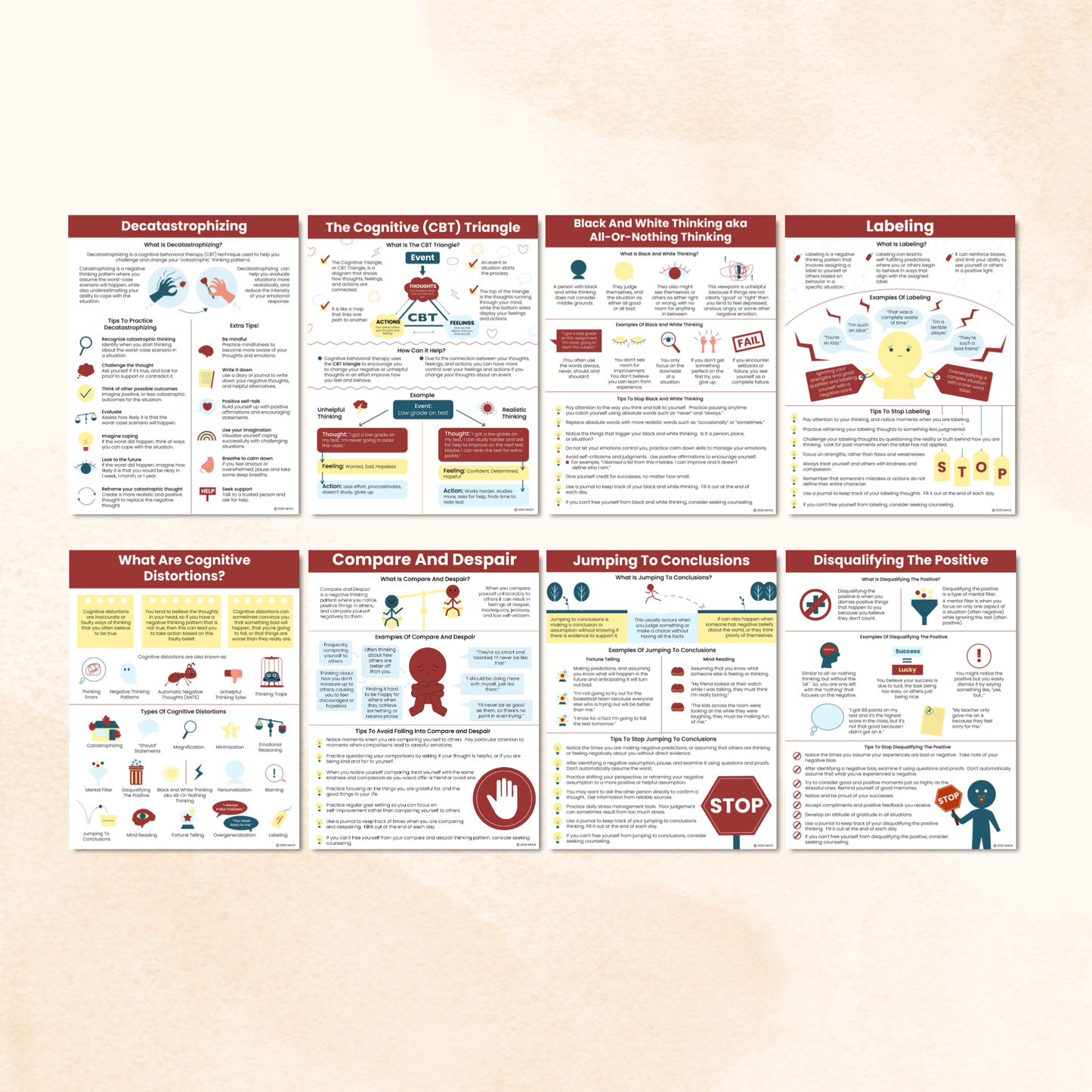 cbt handouts bundle pdf