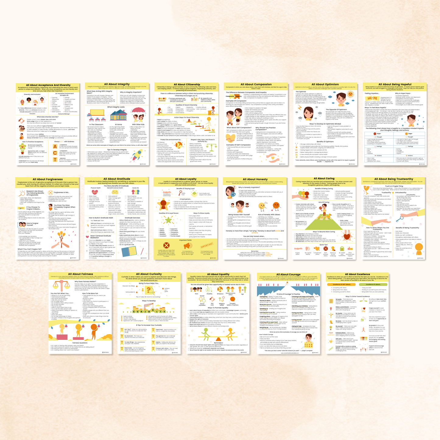 character education posters 