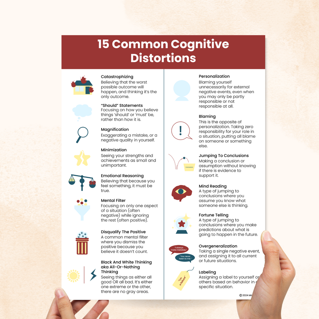 common cognitive distortions pdf 