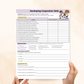 cooperation worksheet