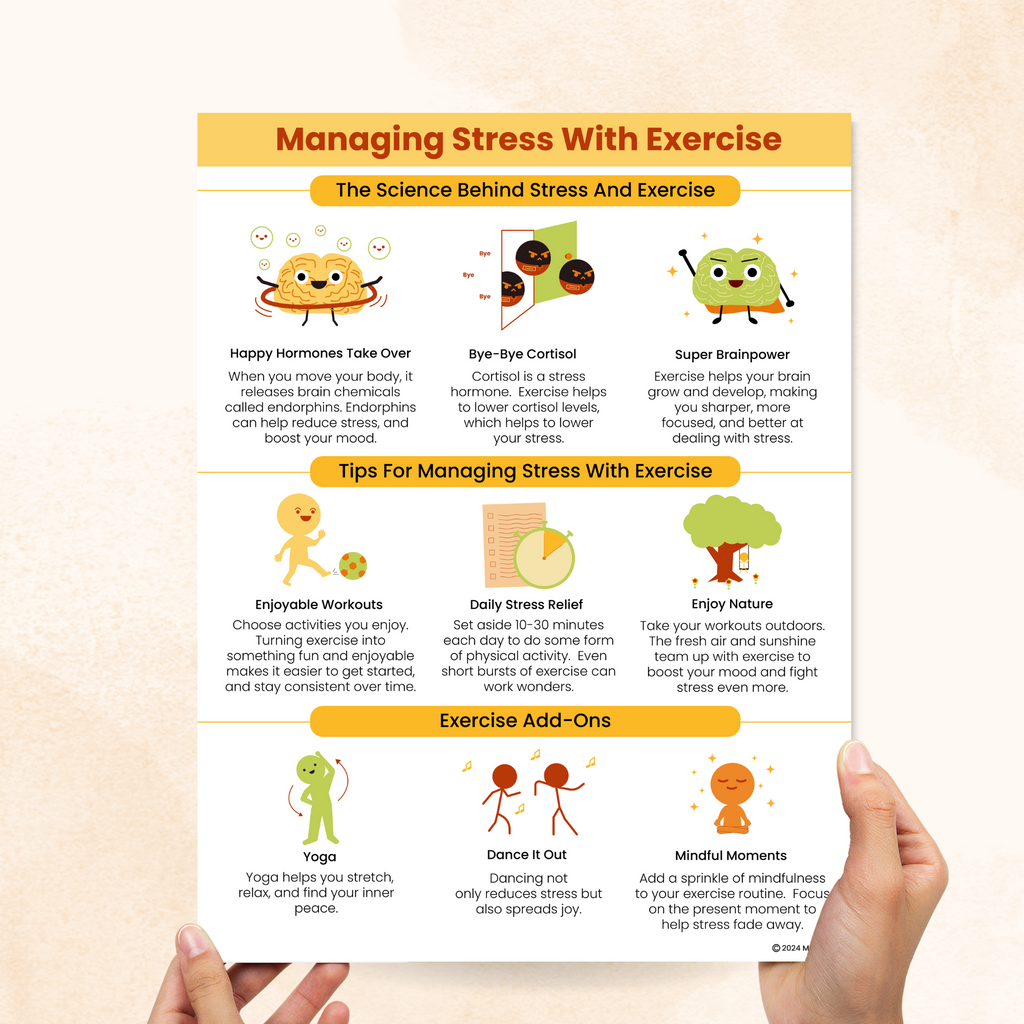 managing stress with exercise handout