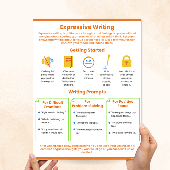 Expressive Writing (PDF) – Mental Health Center Kids