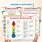 spanish feelings thermometer worksheets