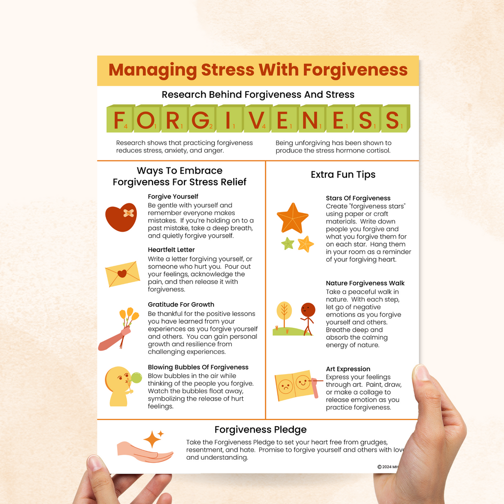 managing stress with forgiveness handout