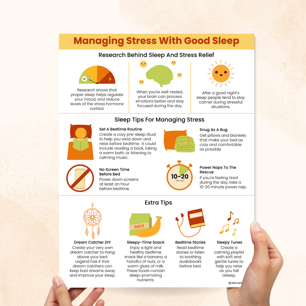 managing stress with good sleep