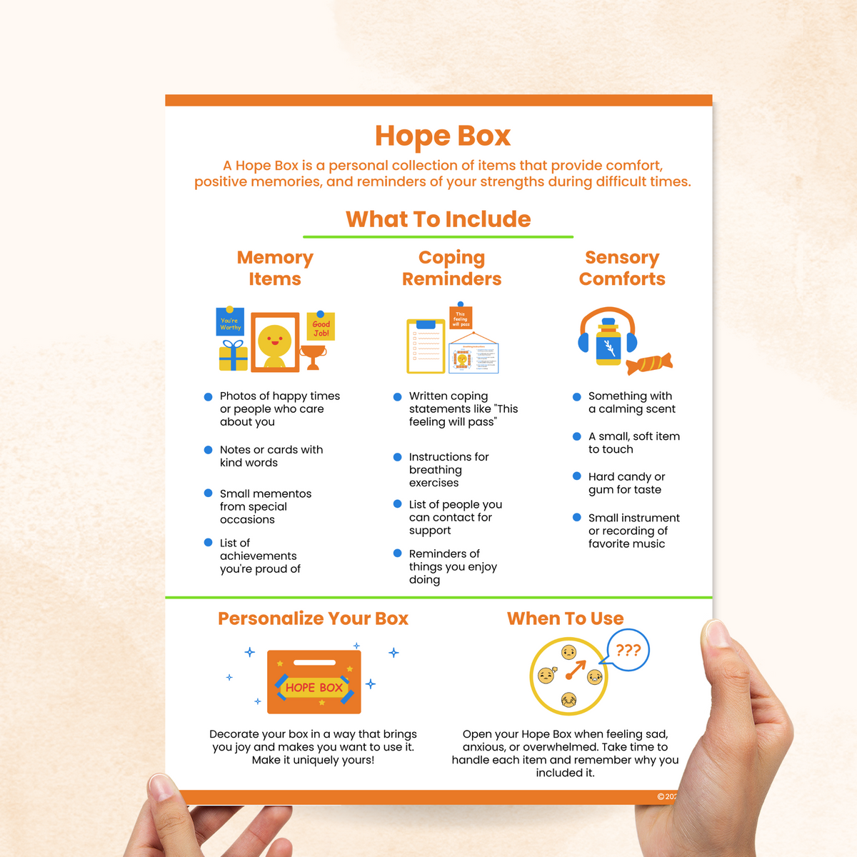 Hope Box App Hope Box (PDF) – Mental Health Center Kids