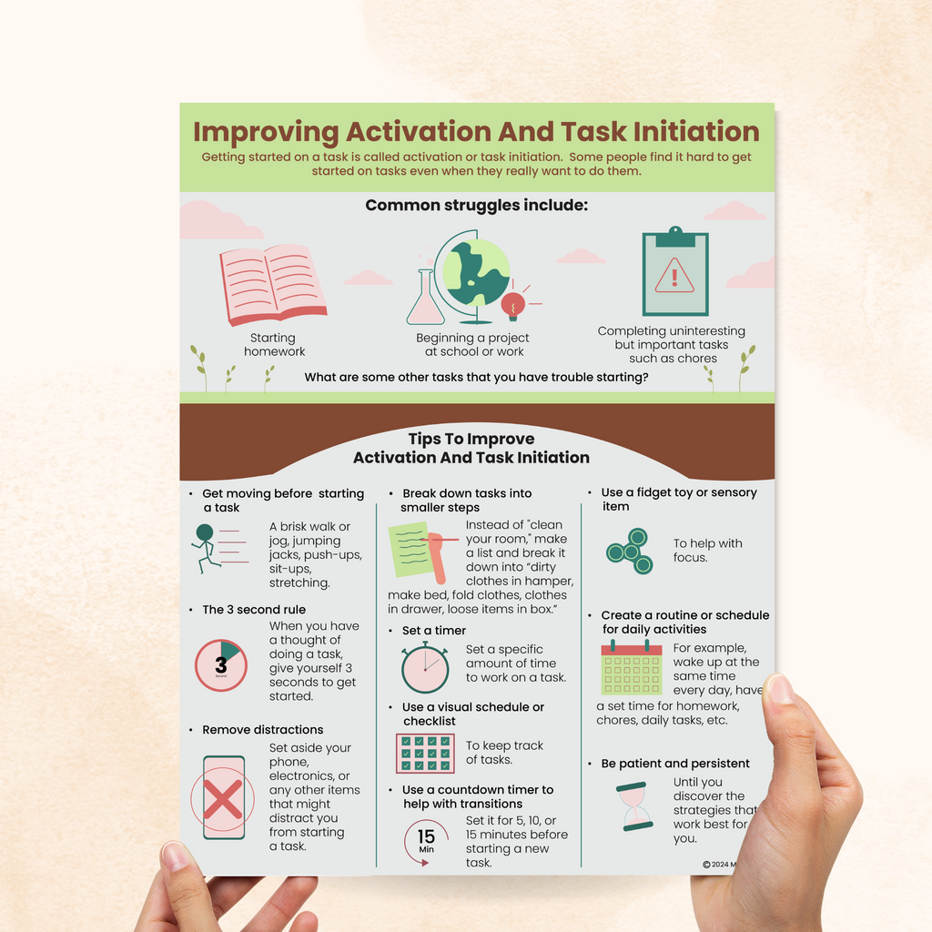 ADHD Improving Activation And Task Initiation