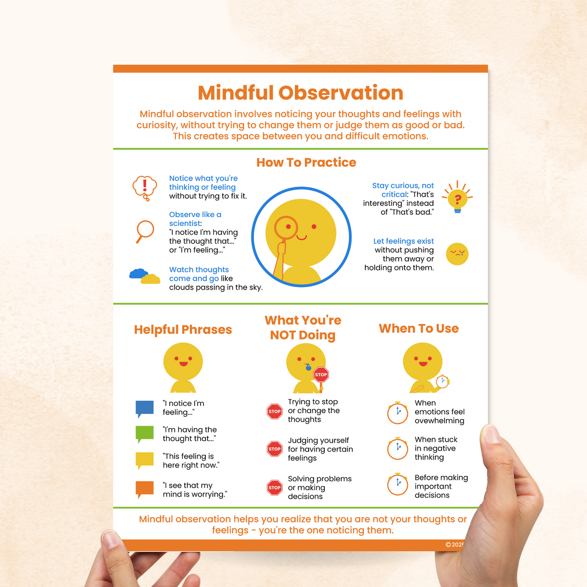 Mindful Observation (PDF) – Mental Health Center Kids