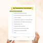 perseverance worksheets for middle school