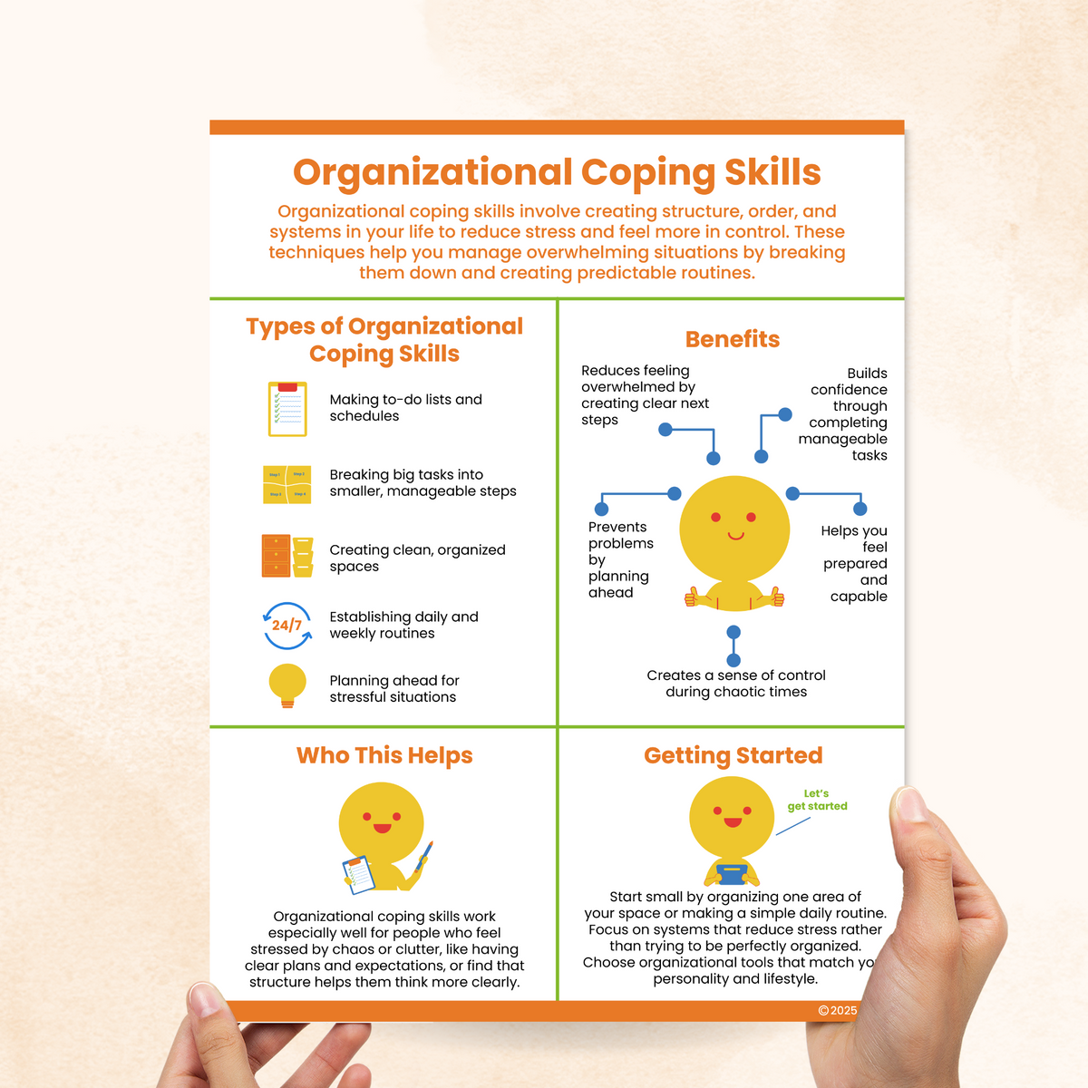 Coping File Organizational Coping Skills (PDF) – Mental Health Center Kids