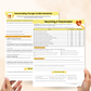 peacemaking worksheets