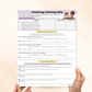 listening worksheet