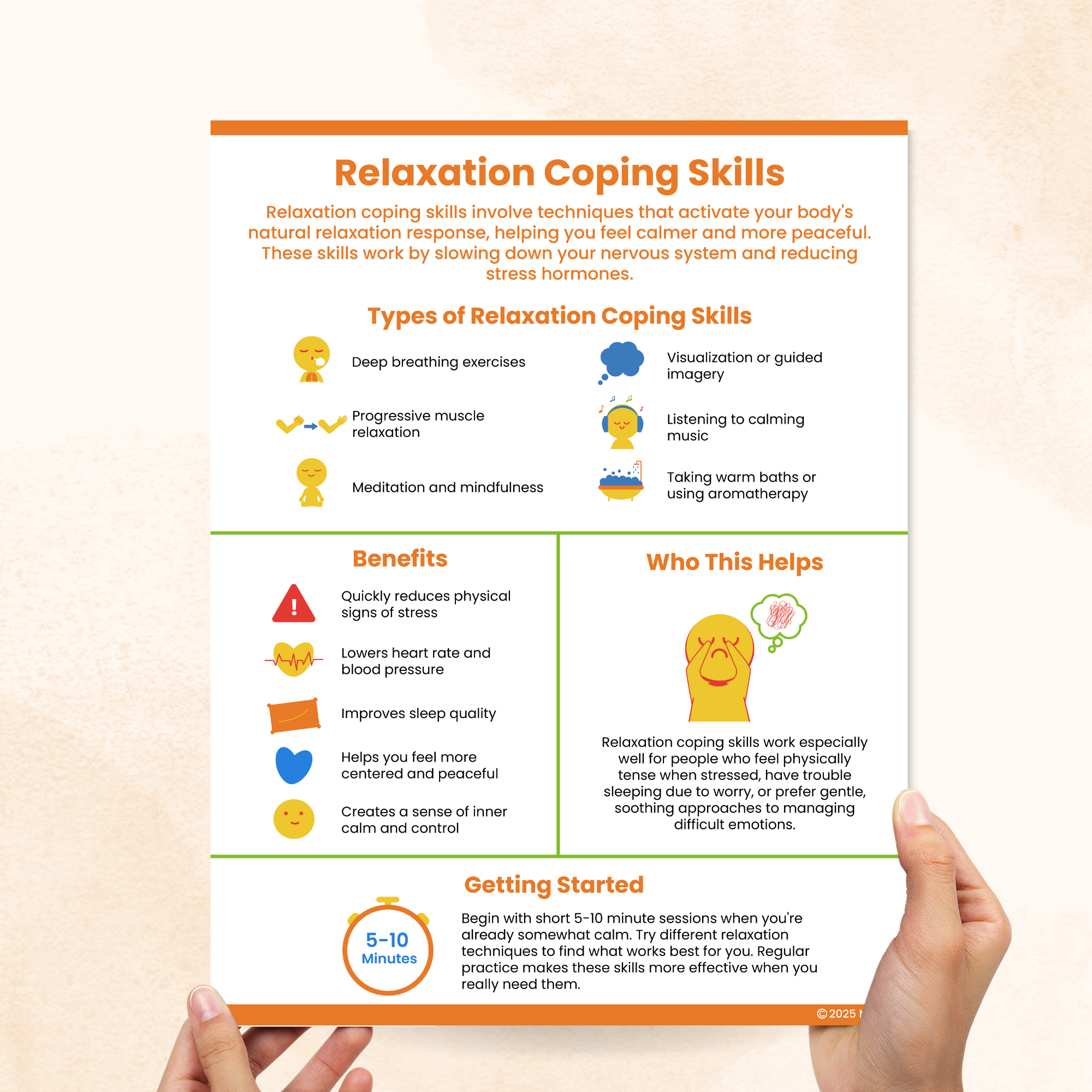 Relaxation Coping Skills (PDF) – Mental Health Center Kids