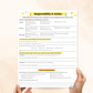 responsibility worksheets for elementary students