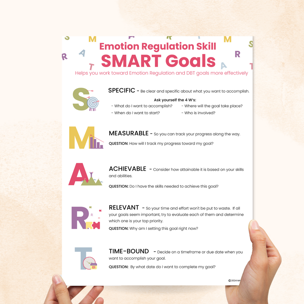 dbt smart goals pdf