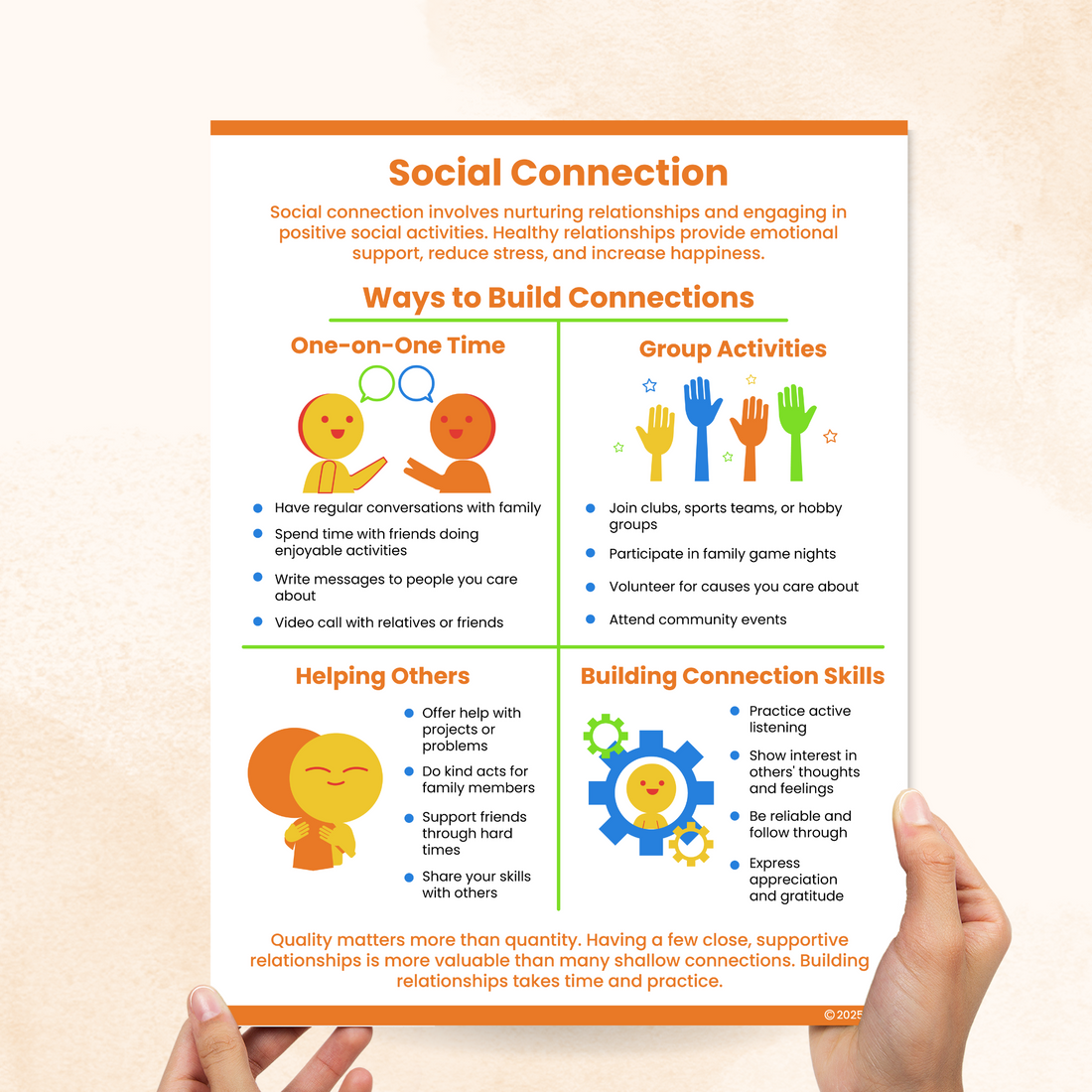 Social Connection (PDF) – Mental Health Center Kids