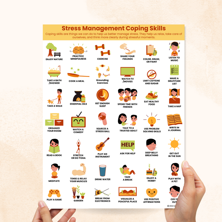 Stress Management Coping Skills (PDF) – Mental Health Center Kids