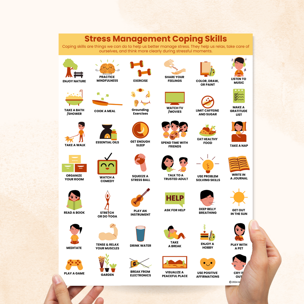stress management coping skills pdf handout
