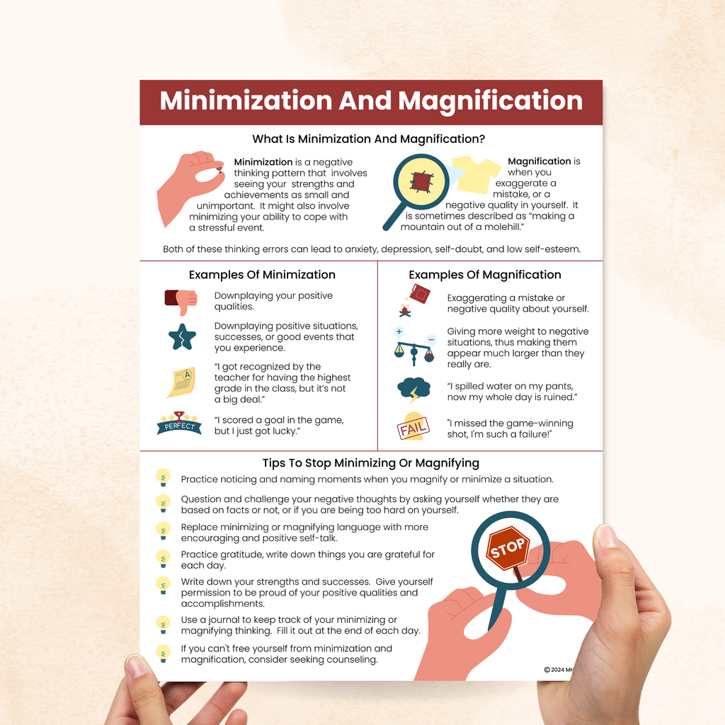 minimization and magnification cbt handout