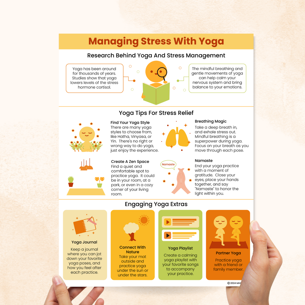 managing stress with yoga handout