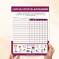 Lista De Cotejo De Autocuidado