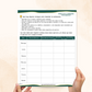 spanish depression worksheet for kids
