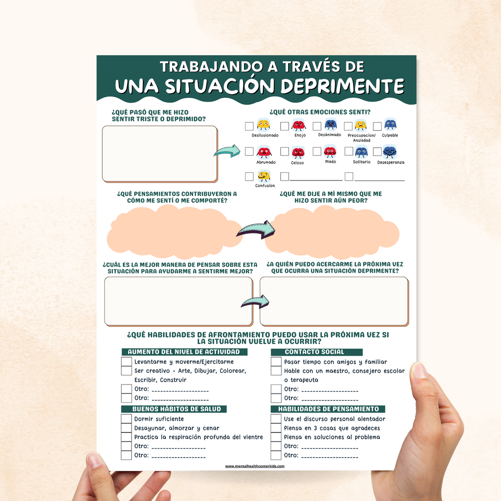 Trabajando A Través De Una Situación Deprimente 
