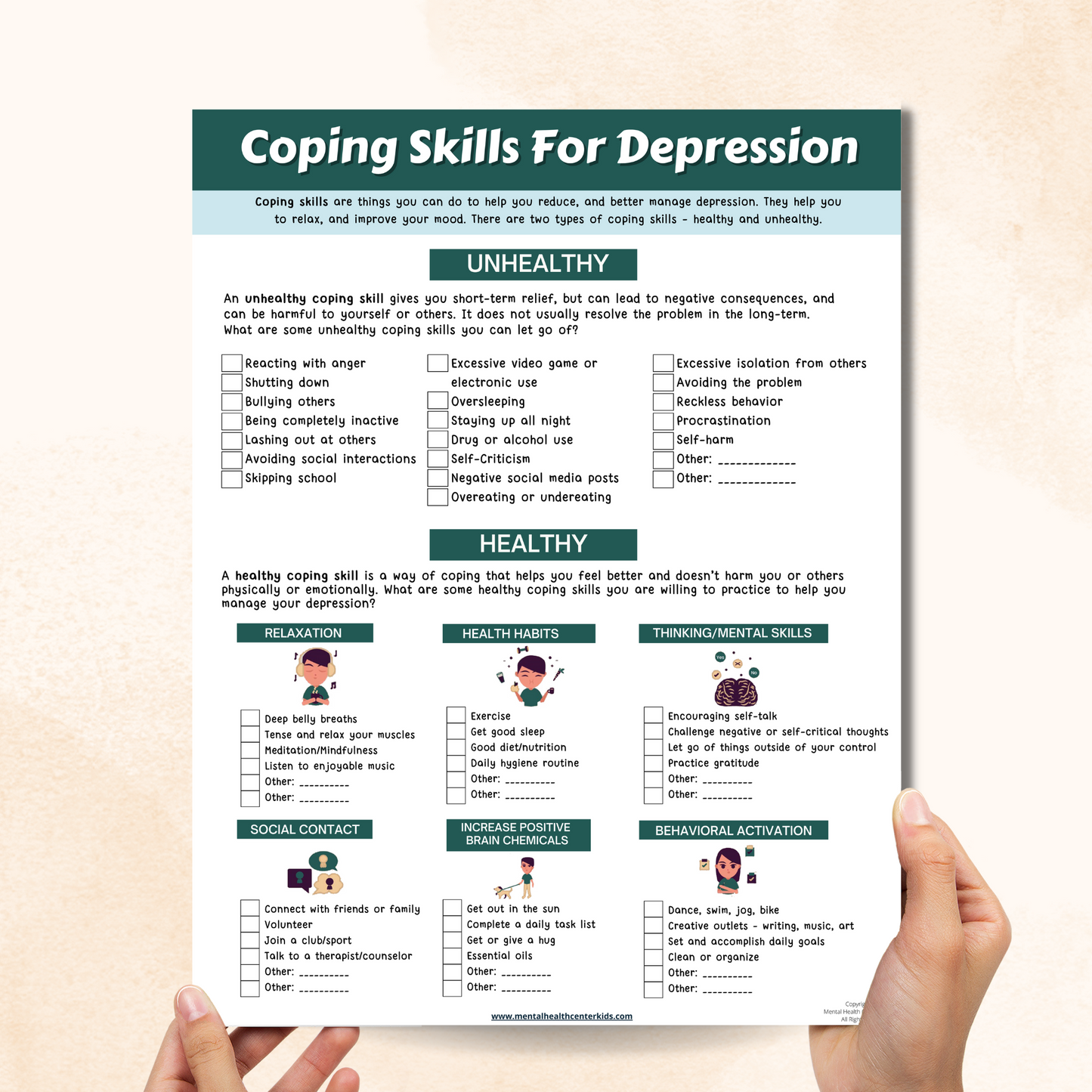 Coping Skills for Depression