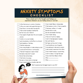 Anxiety Symptoms in Teens Checklist – Mental Health Center Kids