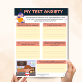 Test Anxiety Activity Worksheet – Mental Health Center Kids