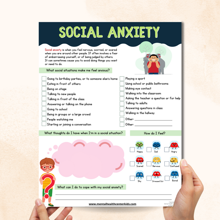 Social Anxiety – Mental Health Center Kids