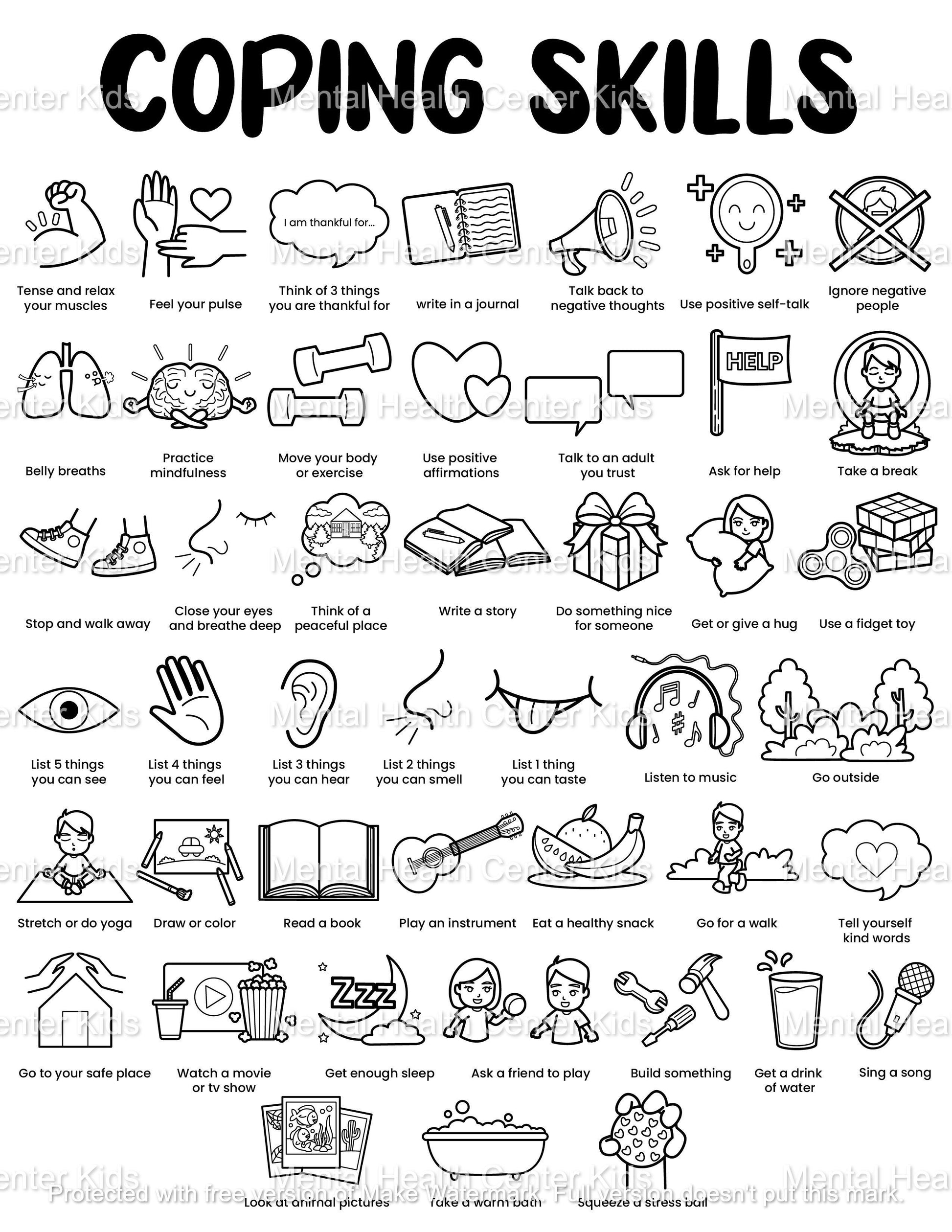 Baby Animals Coloring Pages – Mental Health Center Kids baby-animals-coloring-pages-mental-health-center-kids