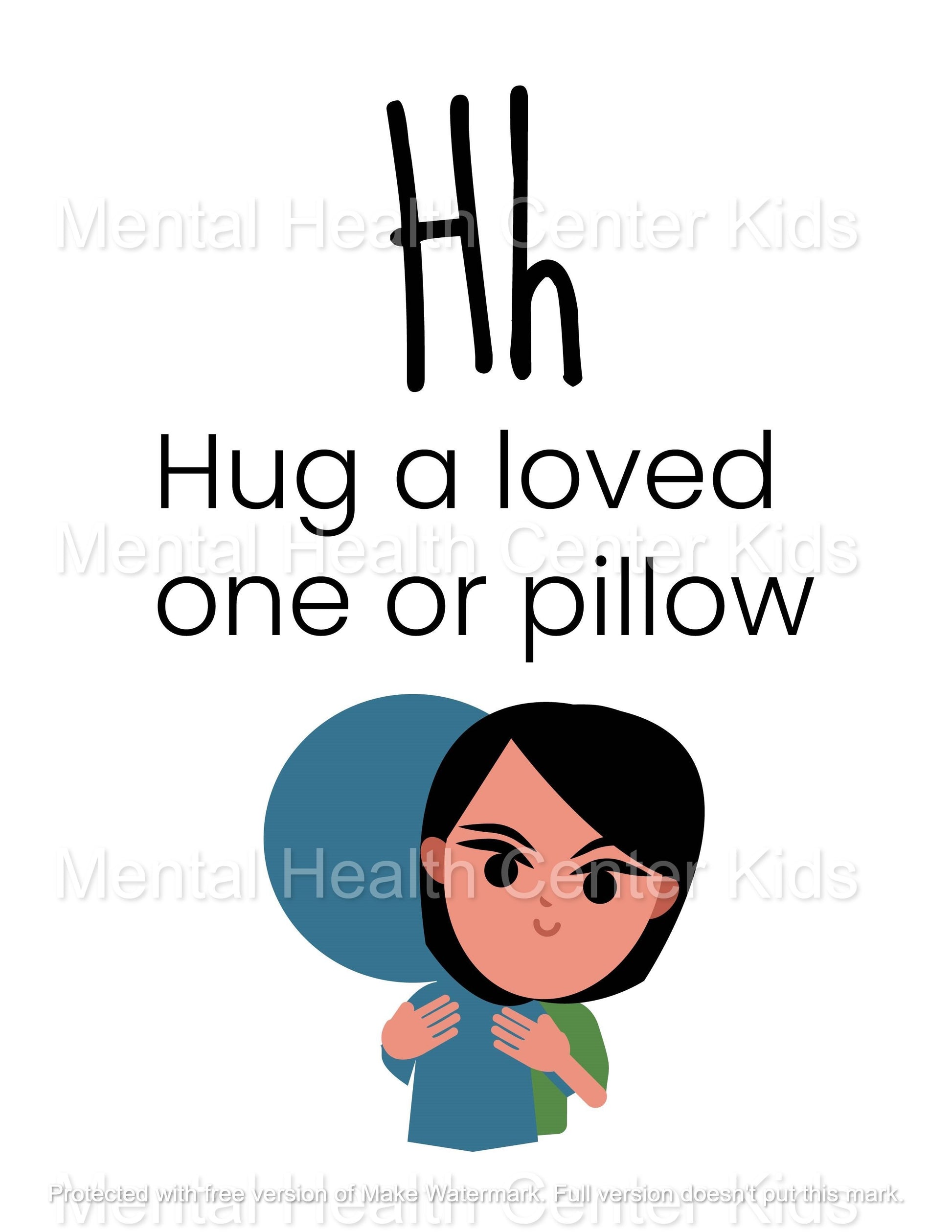 Alphabet Line for Classroom, Bedroom, and Counseling Office Coping Skills Alphabet