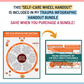 Self-Care Wheel PDF Printable Handout for Kids & Teens