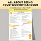 trustworthy poster