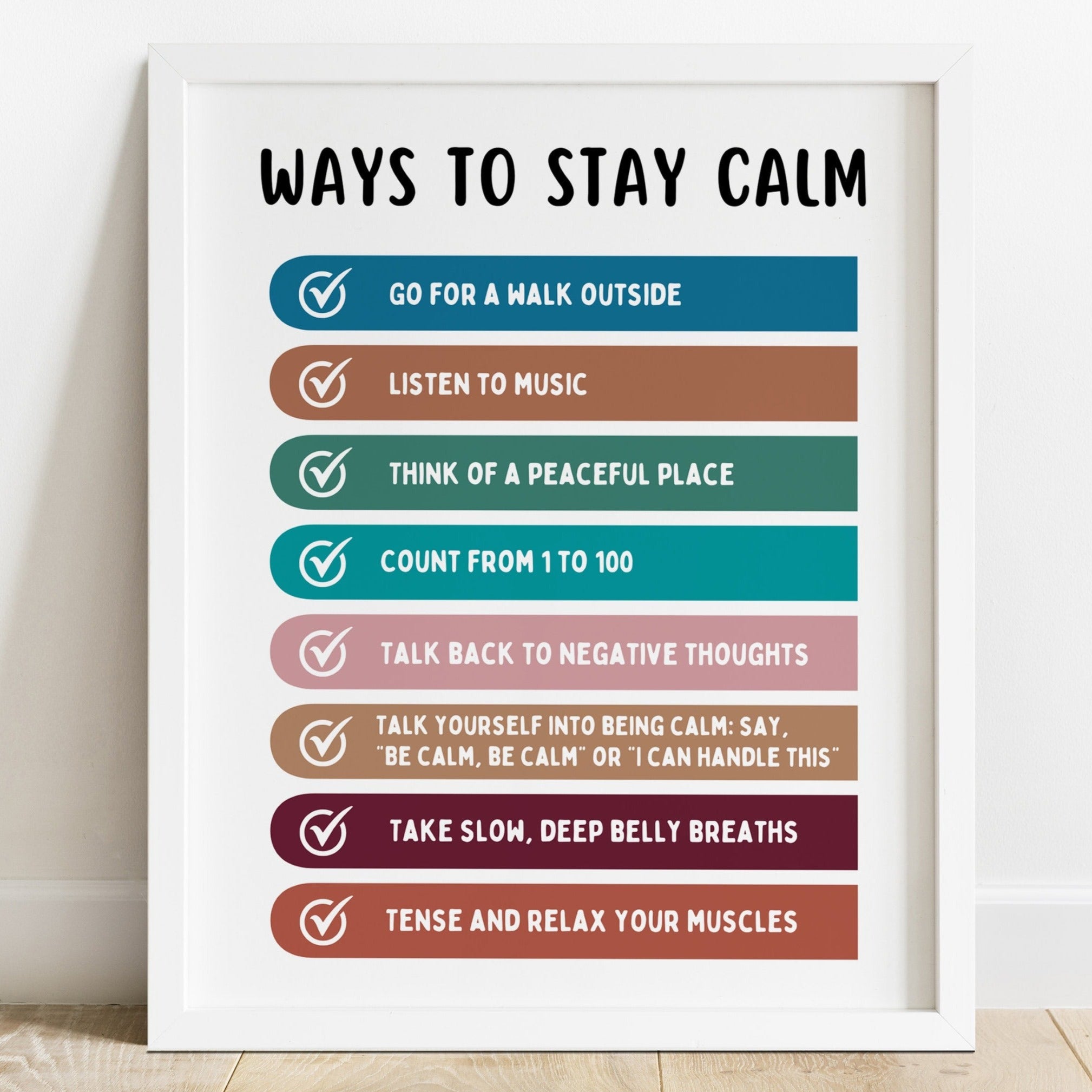 Ways to Stay Calm – Mental Health Center Kids