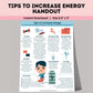 how to increase energy