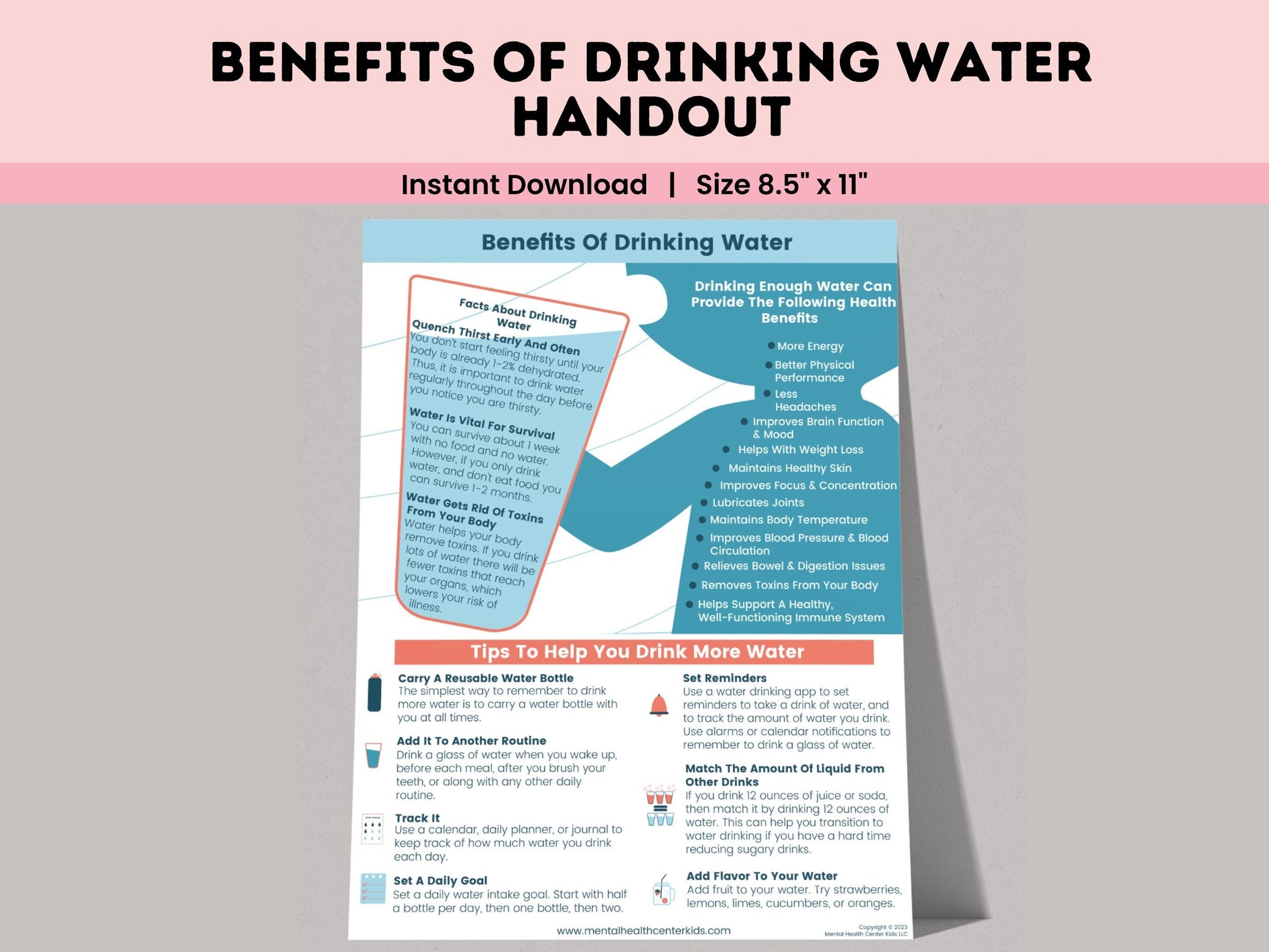 benefits of drinking water